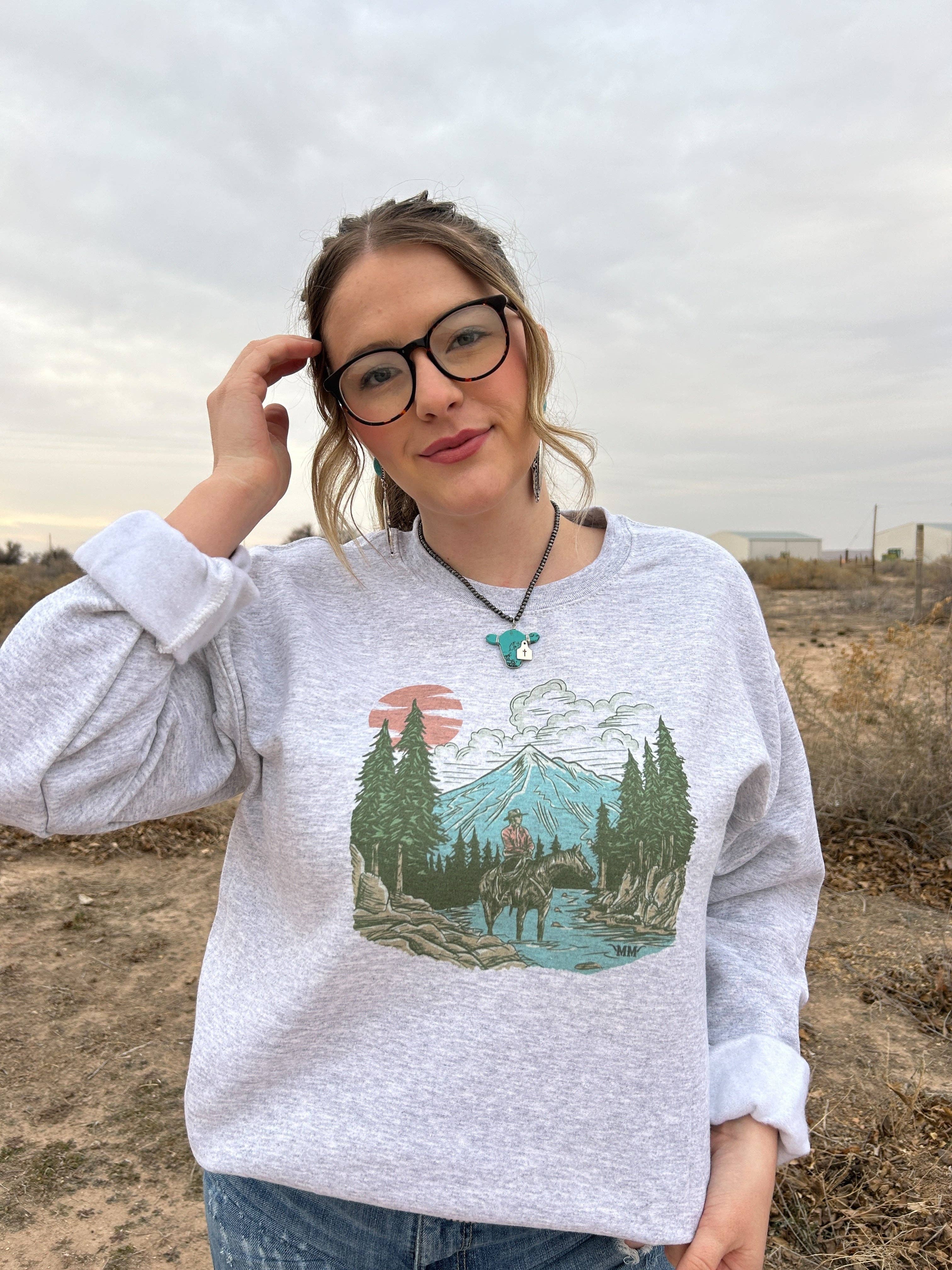 Mountainside Crewneck