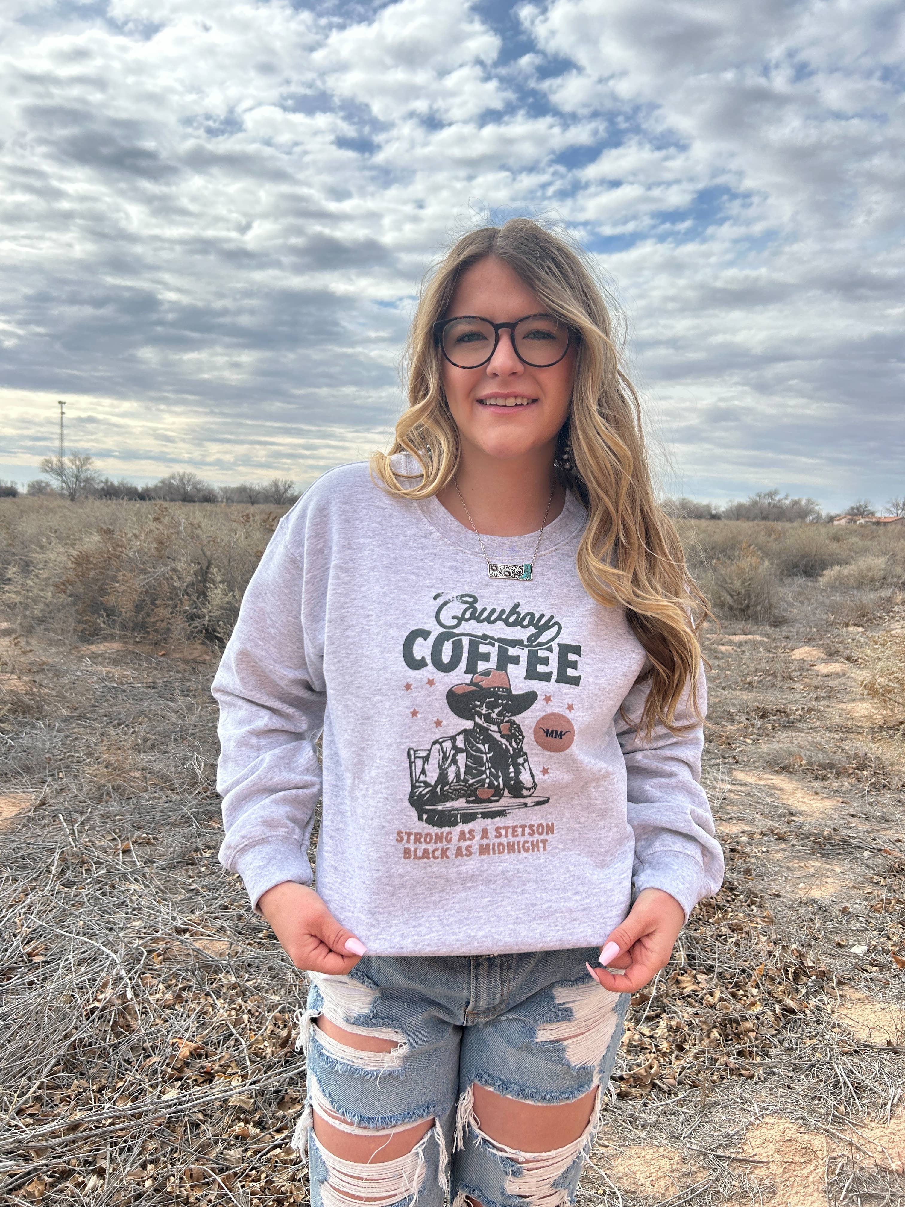 Cowboy Coffee Sweater