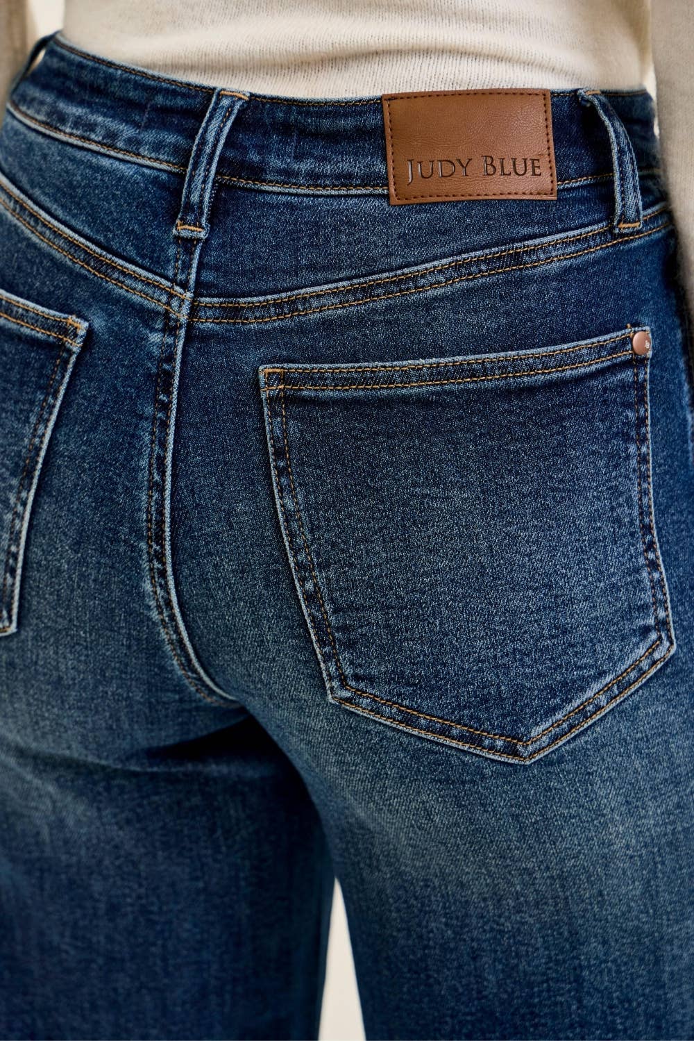 Judy Blue Lux High Waisted Retro Wide w/ Front Tab Closure